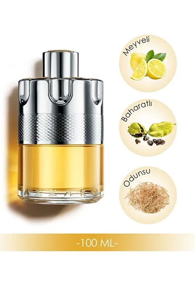 Azzaro Wanted Edt 100 ml Erkek Parfüm ürün görseli 1