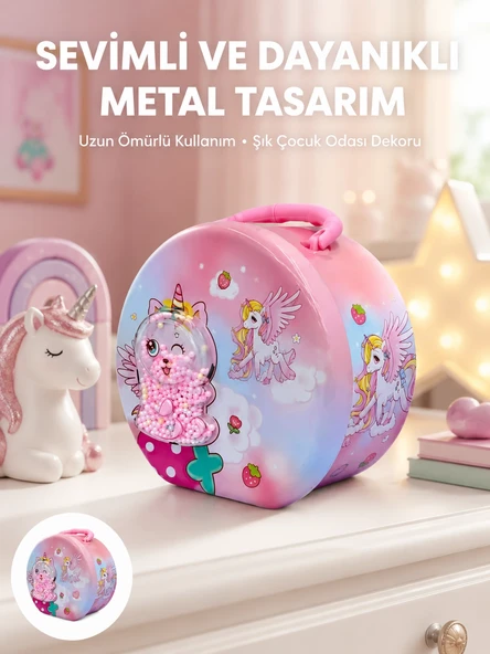 Mini Çocuk Para Kasası Gizli Saklama Ve Birikim Kutusu ürün görseli 1