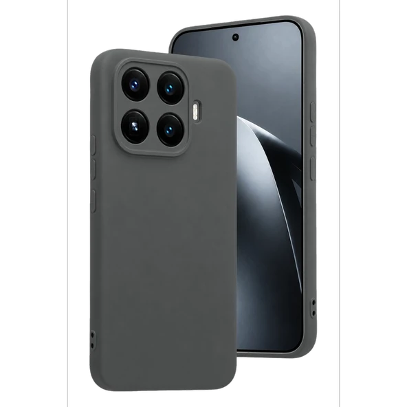 Xiaomi Mi 17t Pro Nano İçi Kadife Silikon - Gri ürün görseli 1