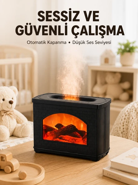 Usb Ultrasonik Hava Nemlendirici Ayarlanabilir Sis Ve Aromaterapi Özellikli ürün görseli 1