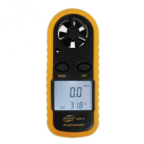 BENETECH GM816 Anemometre Termometreli Hava Akım Ölçer ürün görseli 1