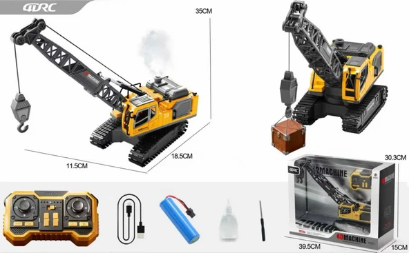 4D-E4 12 FONKSİYONLU FARKLI KONTROLLÜ VİNÇ ürün görseli 1