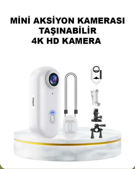 4k Wifi Spor Kamerası Su Geçirmez Mini Aksiyon Kamera ürün görseli 1