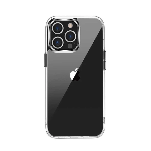 iPhone 13 Pro Max Kılıf Zore Forst Köşeleri Airbagli Şeffaf Kılıf ürün görseli 1