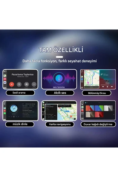Kablosuz Android Auto/Car Play Usb Dongle Cihazı - Resim 3