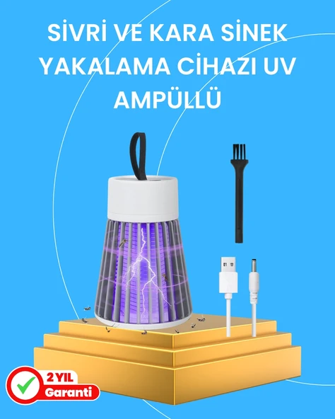 Çocuk Ve Evcil Hayvan Dostu Sivrisinek Yakalama Lambası ürün görseli 1