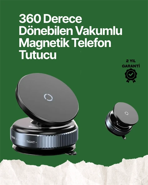 360° Ayarlanabilir Manyetik Araç Telefon Tutucu – Kompakt Ve Pratik Tasarım ürün görseli 1