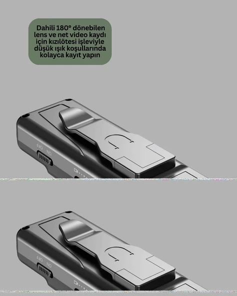180° Dönebilen Lensli 1080P Mini Kamera - Resim 3