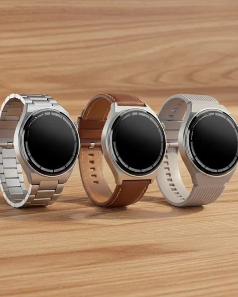 Torch Özellikli Amoled Ekranlı Akıllı Saat Uzun Pil ürün görseli 1