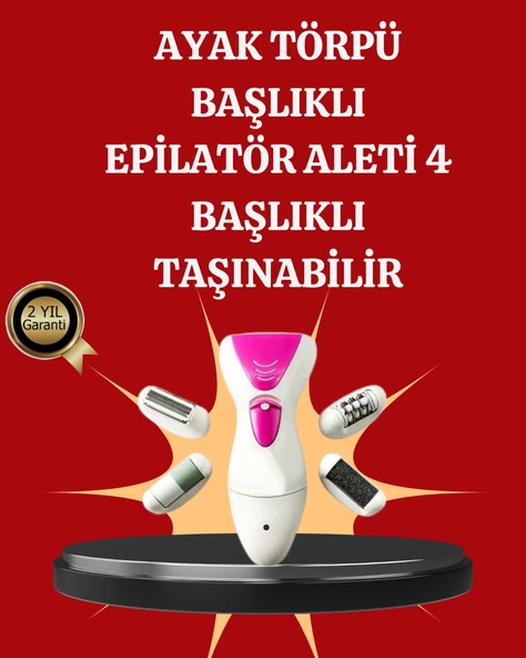 Çok Amaçlı Kadın Bakım Seti Epilasyon Ve Törpü ürün görseli 1