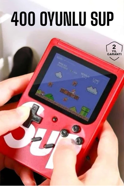 Taşınabilir El Atarisi Sup 400 Oyunlu Mini Oyun Konsolu ürün görseli 1