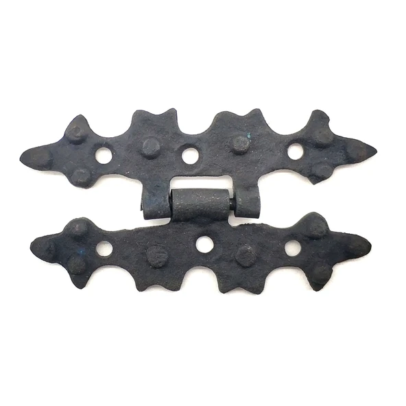 Antika Tarz Dekoratif Pirinç Yıldız Menteşe - 84X44 Mm, Oksit ürün görseli 1