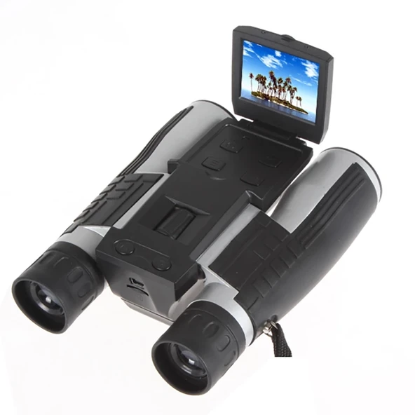 12X32 Zoom Dijital Dürbün Teleskop Kamera 5Mp Cmos Sensör 2.0 İnc Tft Full Hd 1080 P Dvr Fotoğraf Video Kayıt Usb Dürbün ürün görseli 1