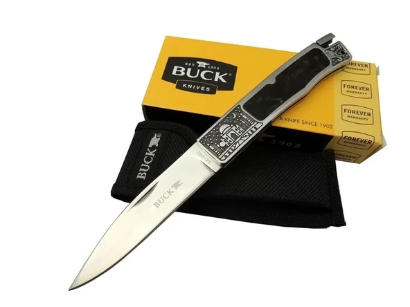 Knives Bk-001Brv Kamp Çakı 23 Cm - Metal Kauçuk İşlemeli Sap, Kılıflı ürün görseli 1