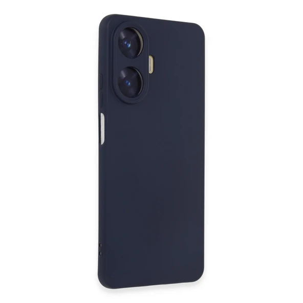 Realme C55 Kılıf Nano İçi Kadife Silikon - Mor ürün görseli 1