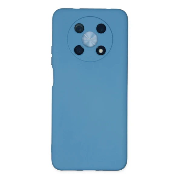 Huawei Nova Y90 Kılıf Nano İçi Kadife Silikon - Mavi ürün görseli 1