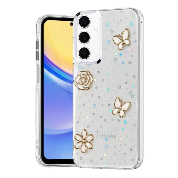 Samsung Galaxy A16 5G Fiyonk Desenli Kapak - Desen 10 ürün görseli 1