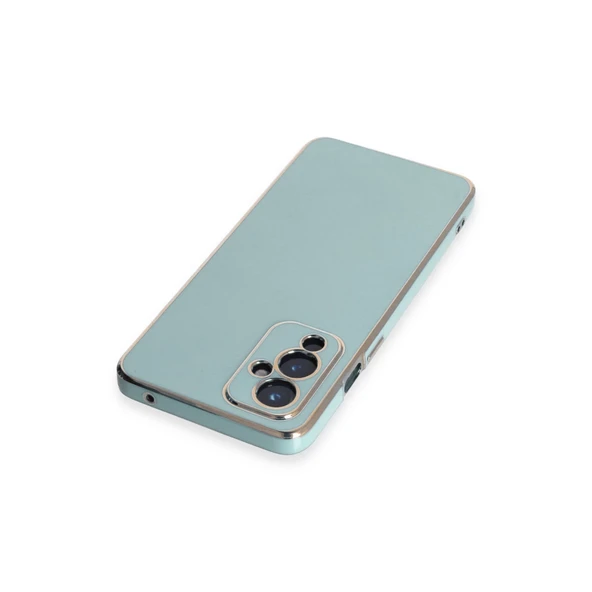 One Plus 9 Kılıf Volet Silikon - Açık Yeşil - Resim 3