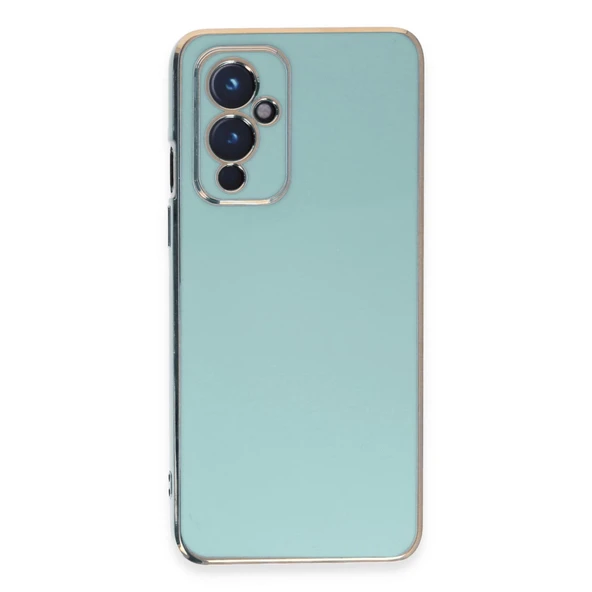 One Plus 9 Kılıf Volet Silikon - Açık Yeşil ürün görseli 1
