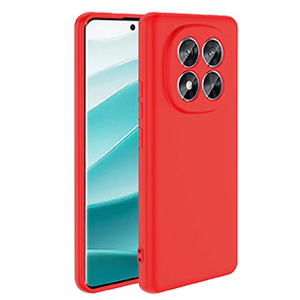 Xiaomi Redmi Note 14 Pro 5G Kılıf First Silikon - Kırmızı ürün görseli 1
