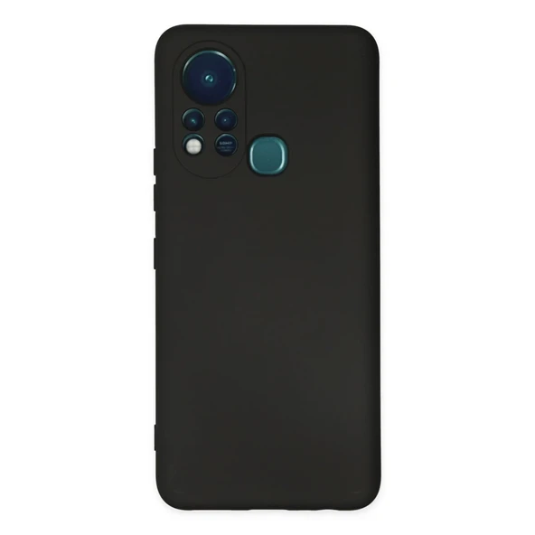 İnfinix Hot 11S Kılıf Nano İçi Kadife Silikon - Siyah ürün görseli 1