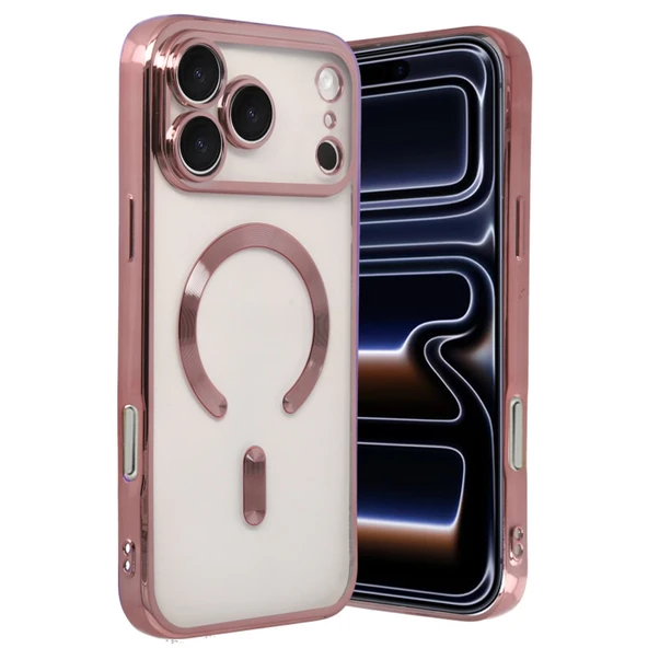 İphone 17 Pro Kross Magneticsafe Kapak - Rose ürün görseli 1