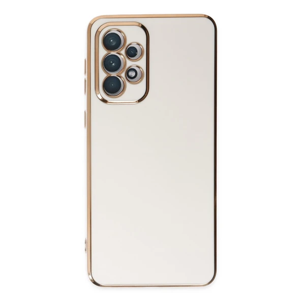 Samsung Galaxy A73 5G Kılıf Volet Silikon - Beyaz ürün görseli 1