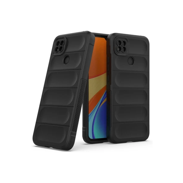 Xiaomi Redmi 9C Kılıf Optimum Silikon - Siyah - Resim 2