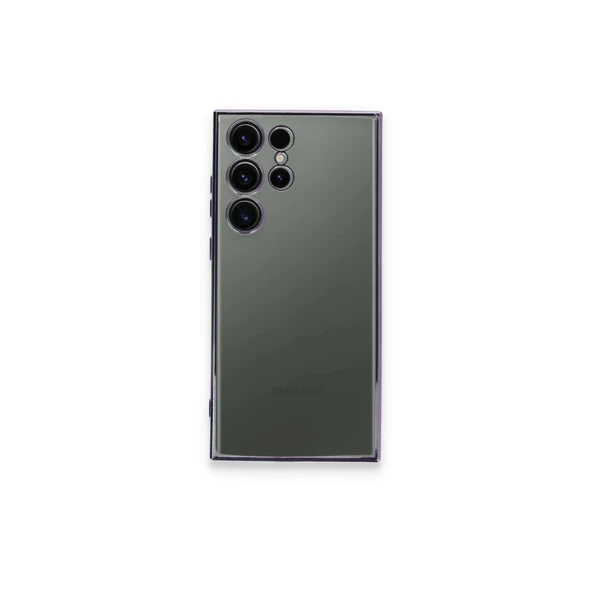 Samsung Galaxy S24 Ultra Kılıf Razer Lensli Silikon - Siyah ürün görseli 1