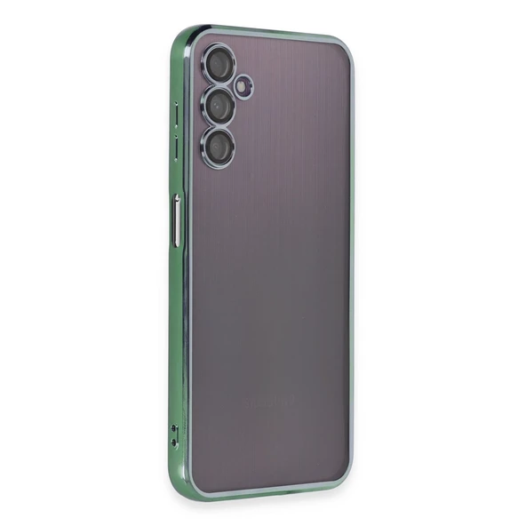 Samsung Galaxy A14 4G Kılıf Razer Lensli Silikon - Yeşil ürün görseli 1