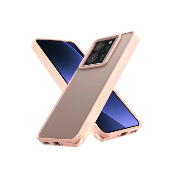 Xiaomi Mi 13T Kılıf Elegant Kapak - Pudra ürün görseli 1