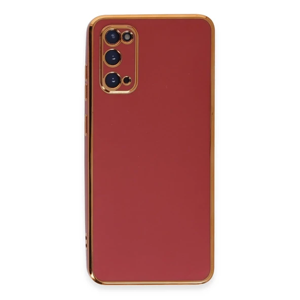 Samsung Galaxy S20 Kılıf Volet Silikon - Kırmızı ürün görseli 1