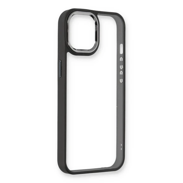 İphone 14 Plus Kılıf Dora Kapak - Siyah - Resim 2