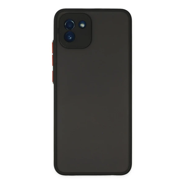 Samsung Galaxy A03 Kılıf Montreal Silikon Kapak - Siyah ürün görseli 1