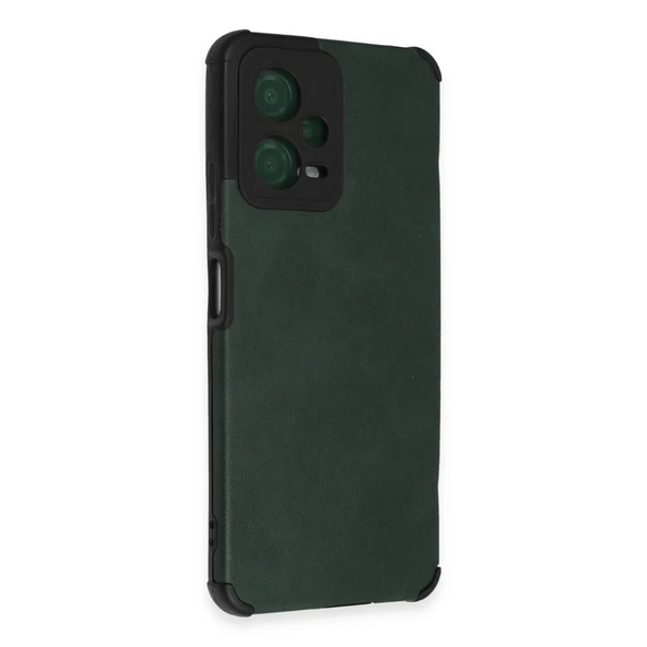 Xiaomi Redmi Note 12 5G Kılıf Loop Deri Silikon - Yeşil - Resim 2
