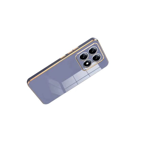 Xiaomi Mi 14T Pro Volet Silikon - Mavi - Resim 3