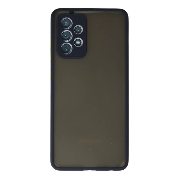 Samsung Galaxy A72 Kılıf Montreal Silikon Kapak - Lacivert ürün görseli 1