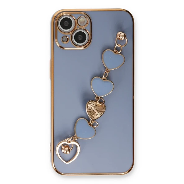 İphone 14 Kılıf Esila Silikon - Gri - Resim 2