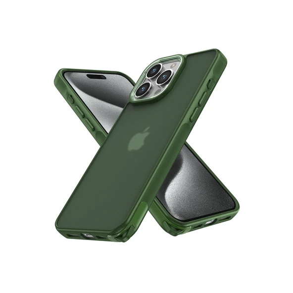 İphone 12 Pro Max Kılıf Elegant Kapak - Yeşil ürün görseli 1