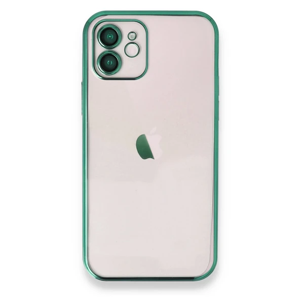 İphone 11 Kılıf Razer Lensli Silikon - Yeşil ürün görseli 1