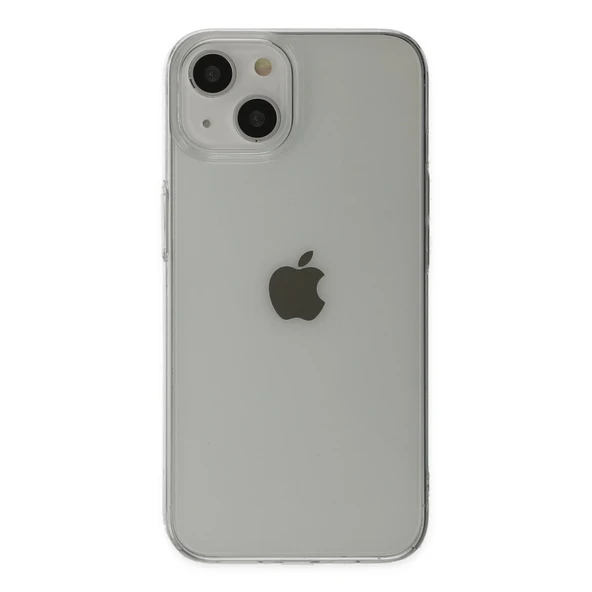 İphone 14 Plus Kılıf Pc Sert Şeffaf Kapak - Şeffaf ürün görseli 1