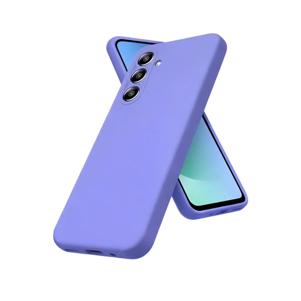 Samsung Galaxy A37 5G First Silikon - Lila ürün görseli 1