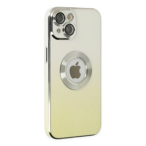 İphone 14 Plus Kılıf Best Silikon - Sarı - Resim 2