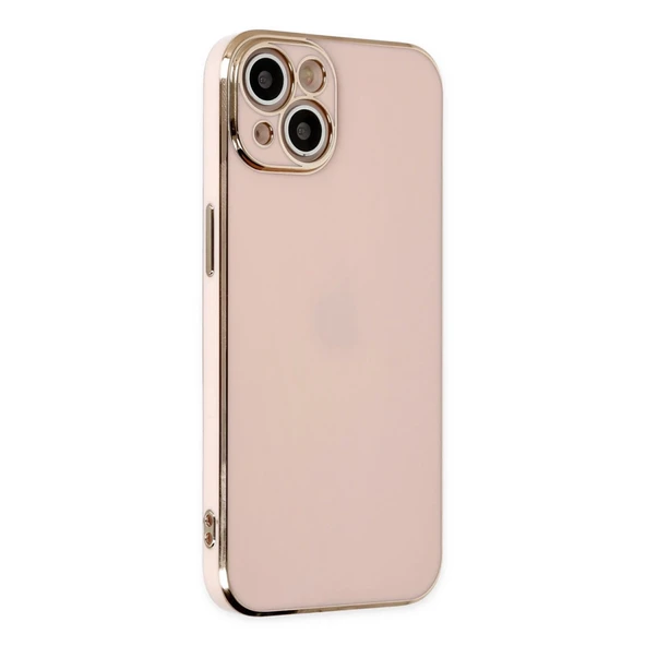 İphone 14 Kılıf Volet Silikon - Pembe ürün görseli 1