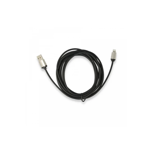 Usb To Lightning 3M Kablo - Siyah ürün görseli 1