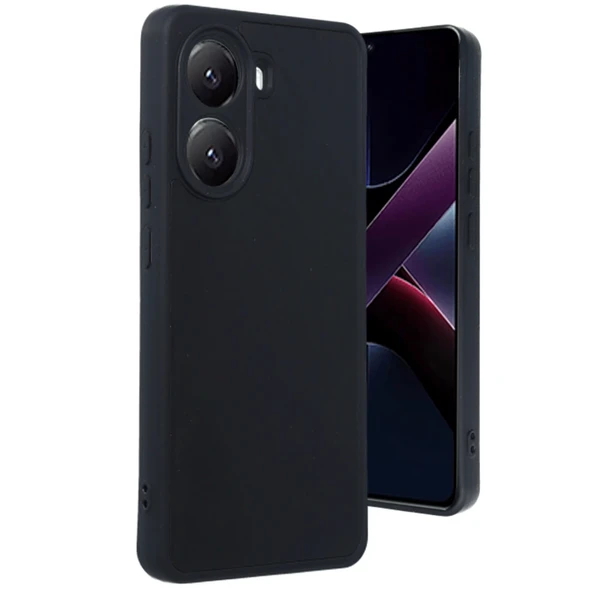 Xiaomi Poco X7 Pro Kılıf Aras Deri Kapak - Siyah ürün görseli 1