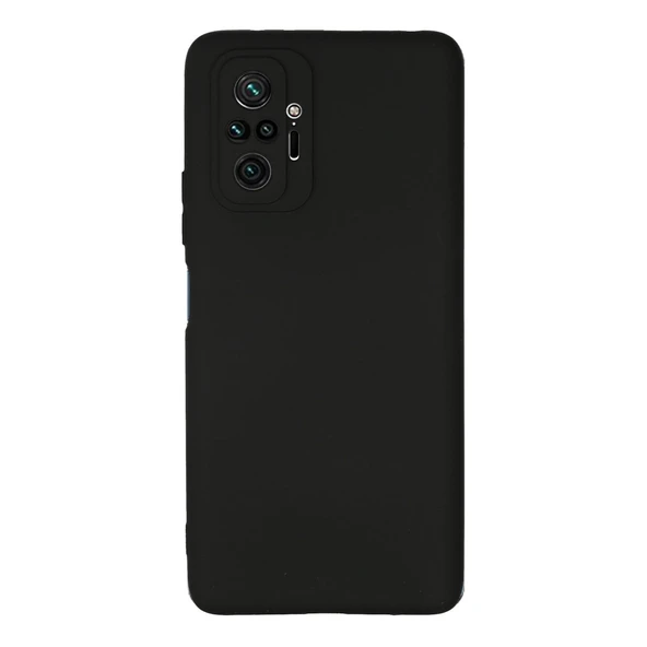 Xiaomi Redmi Note 10 Pro Kılıf First Silikon - Siyah ürün görseli 1