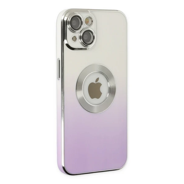 İphone 14 Plus Kılıf Best Silikon - Mor - Resim 2