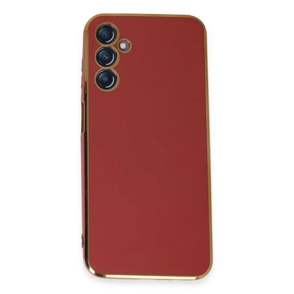 Samsung Galaxy M14 5G Kılıf Volet Silikon - Kırmızı ürün görseli 1
