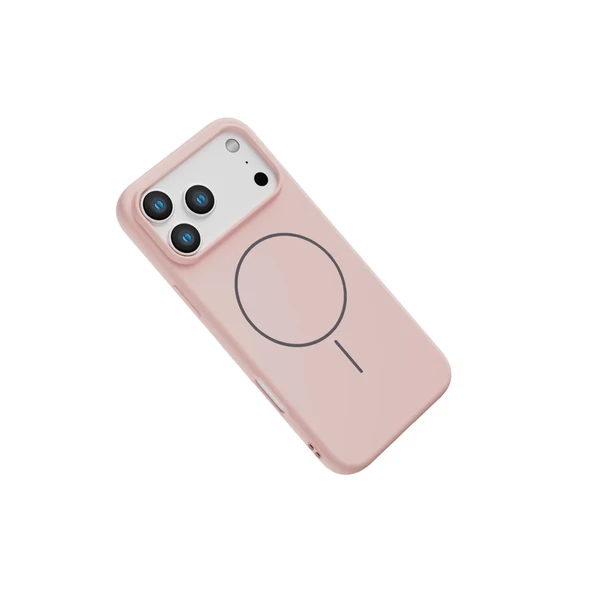 Joko İphone 17 Pro Jully Magsafe Kapak - Pudra - Resim 2